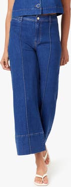 Habitual Denver Wide Leg Crop Jeans