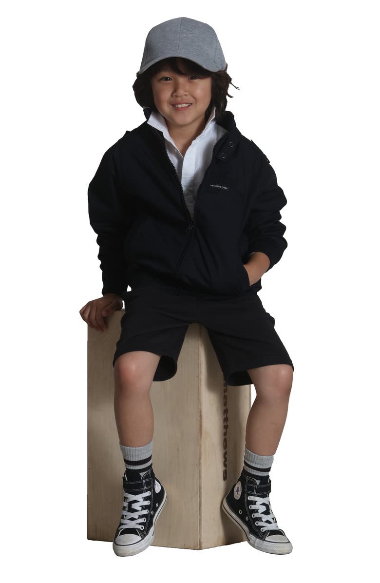 Members Only Iconic Racer Jacket, Alternate, color, Black