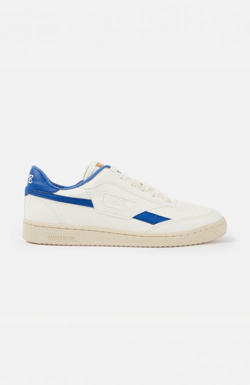 Saye Modelo 89 Leather Sneakers Blue In Navy