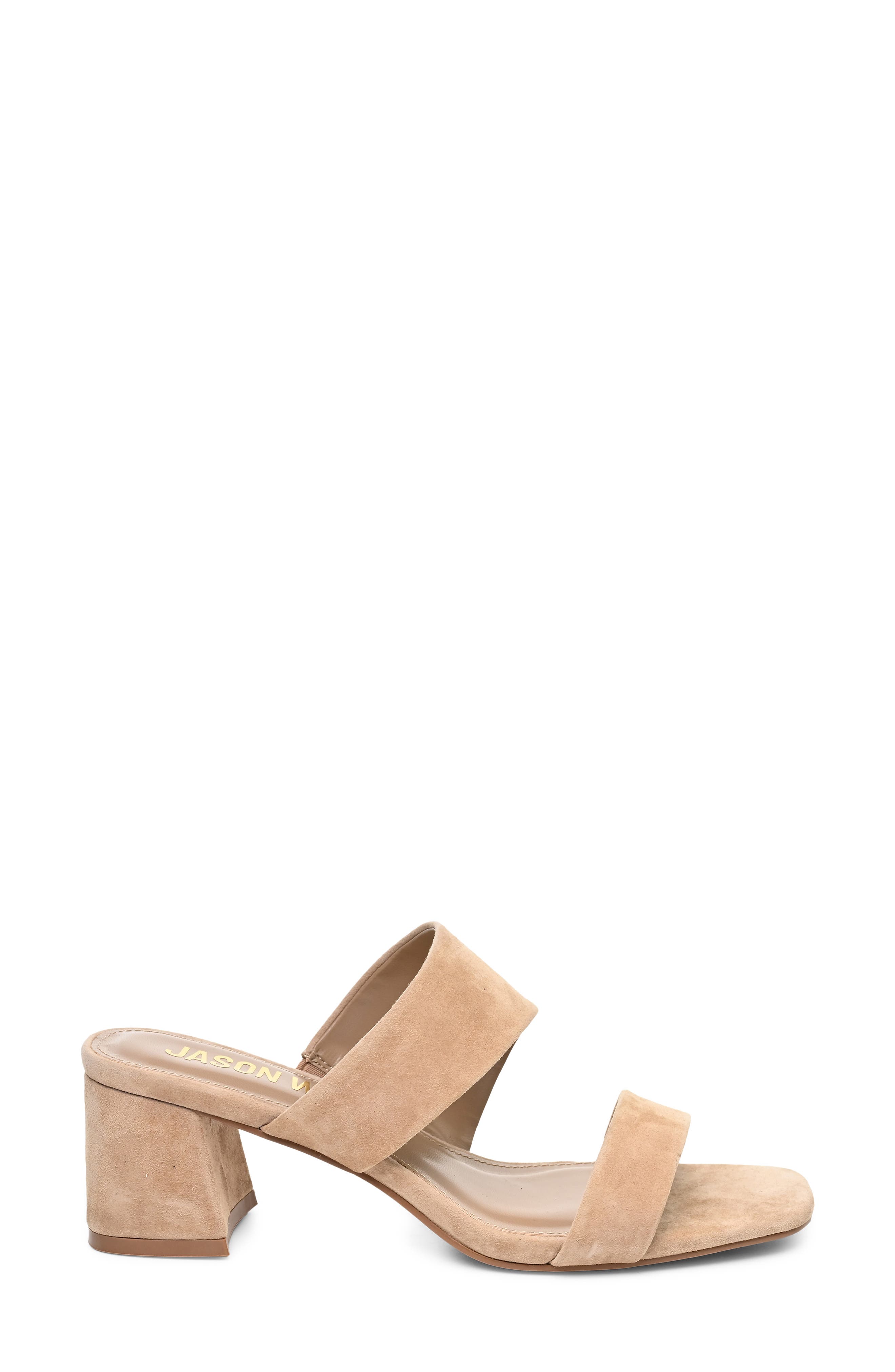 Jammie Leather Block Heel Sandal, Alternate, color, TAUPE KID SUEDE
