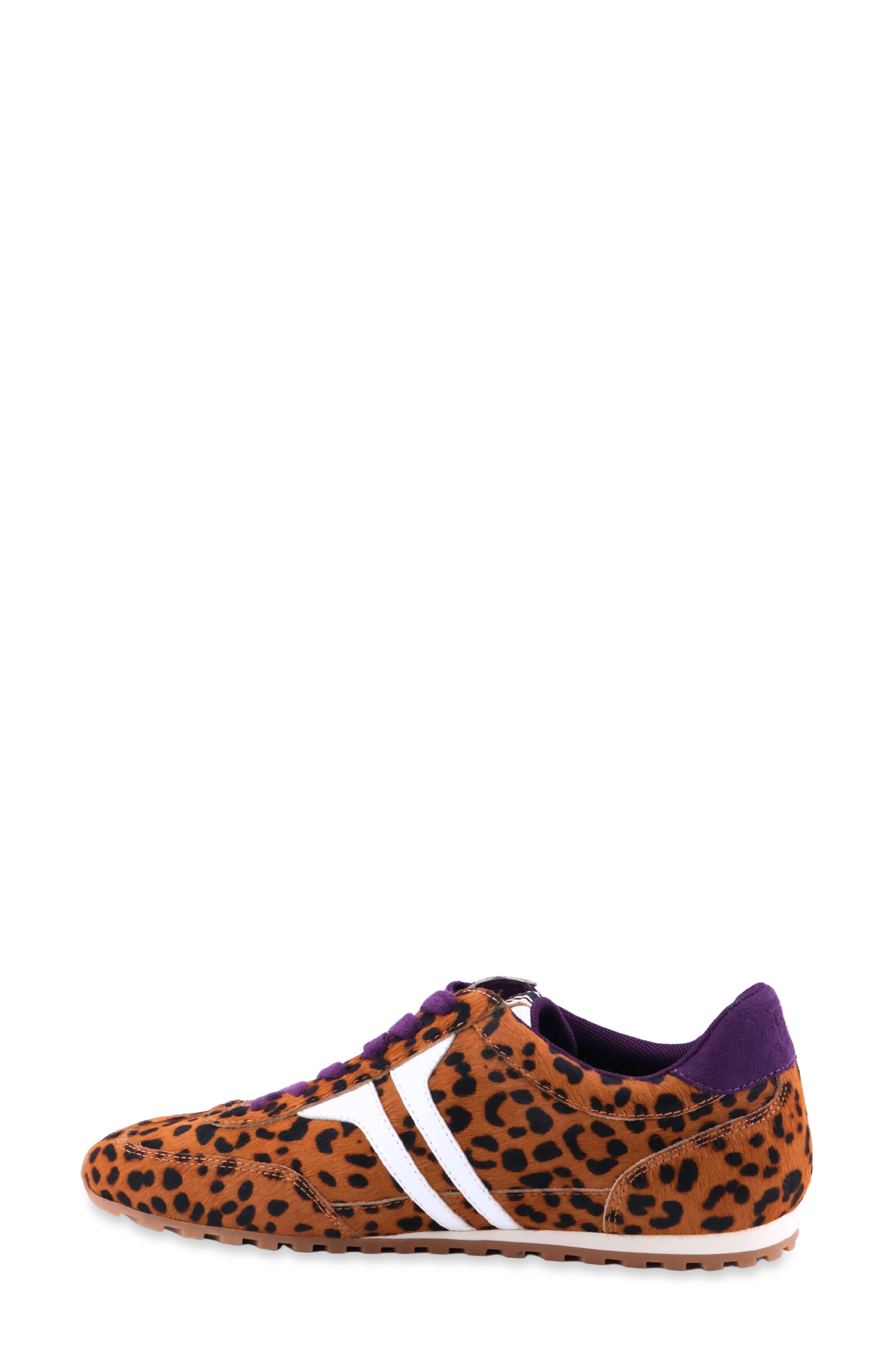 Sarah Sneaker, Alternate, color, LEOPARD HAIR