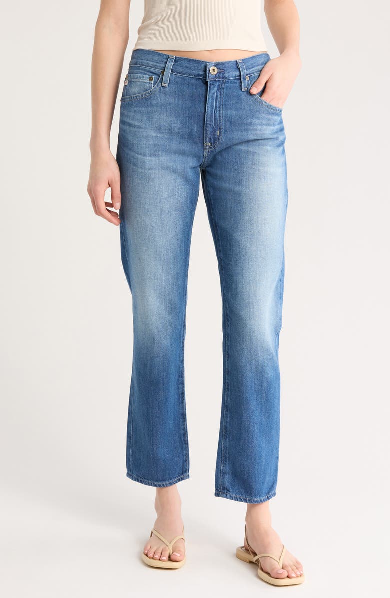 AG The Ex-Boyfriend Ankle Slim Jeans, Main, color, Serenity