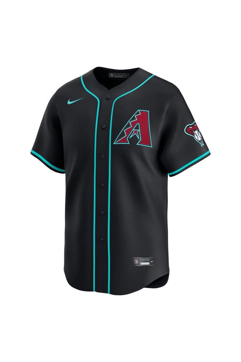 Men's Nike Ketel Marte Black Arizona Diamondbacks Alternate Limited Jersey, Alternate, color, Black