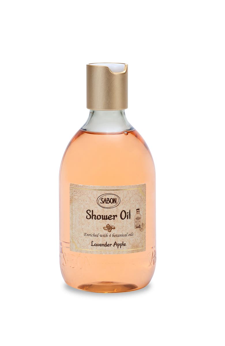 SABON Shower Oil Lavender Apple, Main, color, 300 Ml