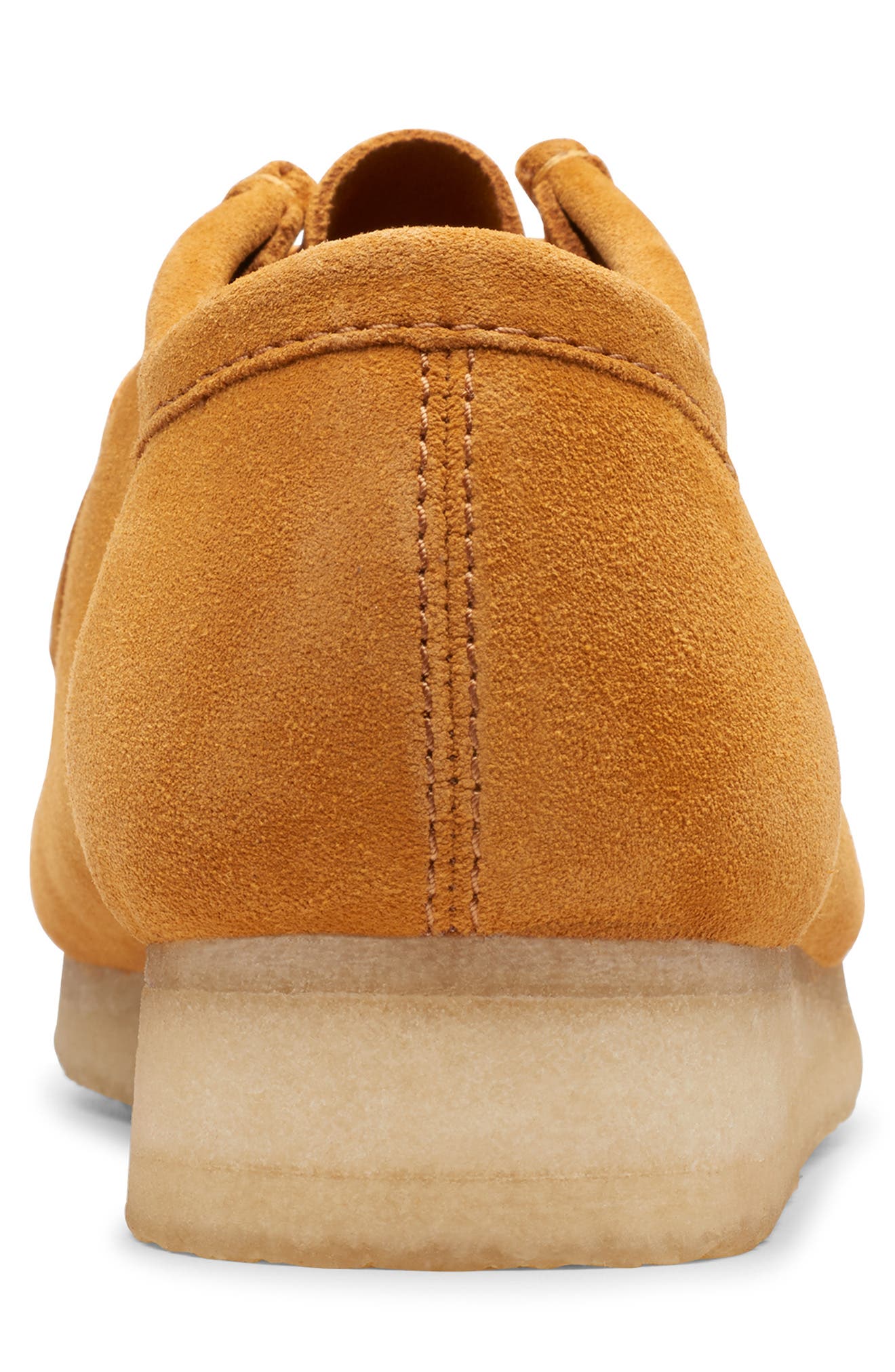 'Wallabee' Moc Toe Derby, Alternate, color, TURMERIC SUEDE