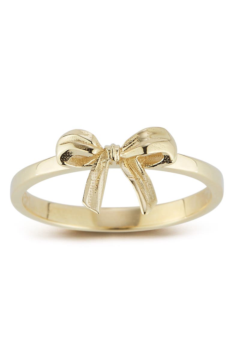 Ember Fine Jewelry 14k Bow Ring, Alternate, color, Gold