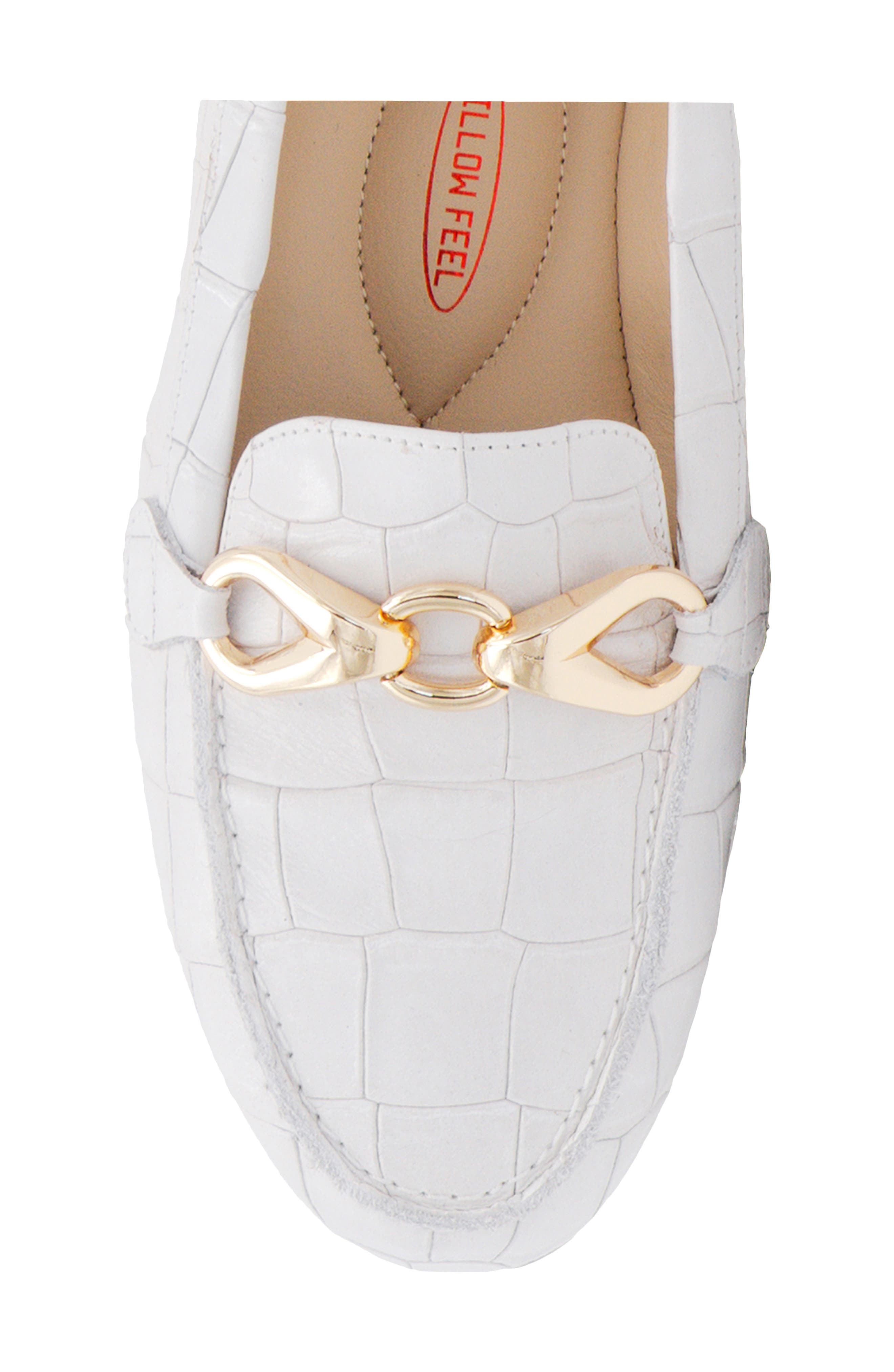 Amalfi by Rangoni Decano Croc Embossed Loafer, Alternate, color, Gesso Cocco Bengali