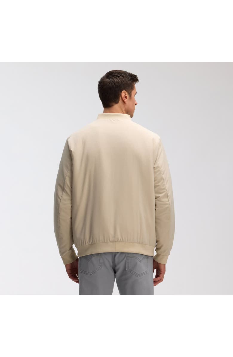 FANATICS Men's Fanatics Tan Washington Capitals Authentic Pro Road Lightweight Full-Zip Bomber Jacket, Alternate, color, Tan