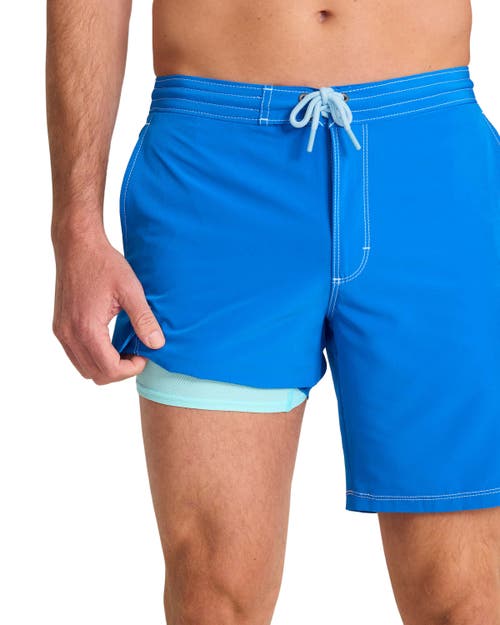 Tommy Bahama Baja Bay Swim Trunks In Victoria Blue
