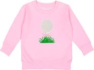Sweet Wink Golf Tee Bow Patch Sweatshirt