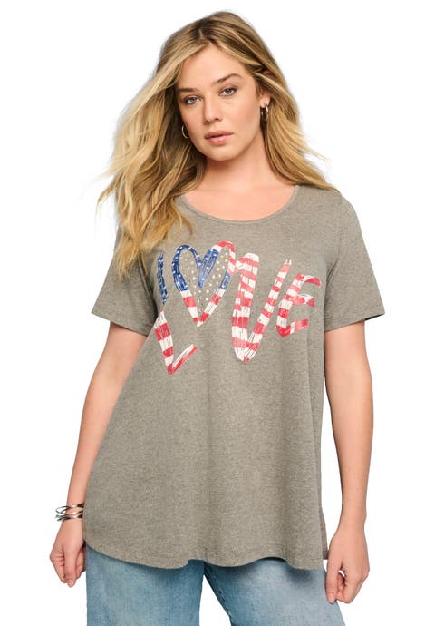 American Graphic Swing Tee