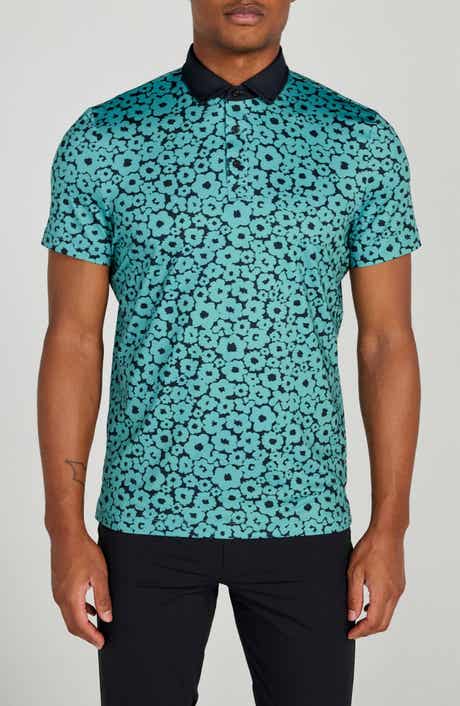 Redvanly Sayles Floral Performance Golf Polo