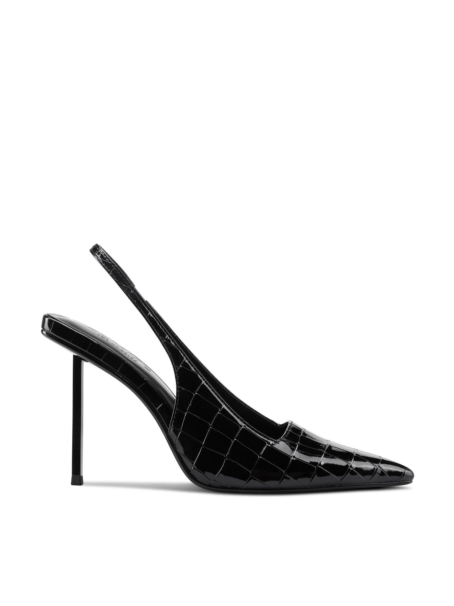 FEMME G63 Exotic Slingback Pump, Main, color, Black