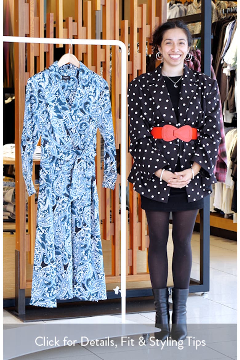 Tie Belt Matte Satin Shirtdress video