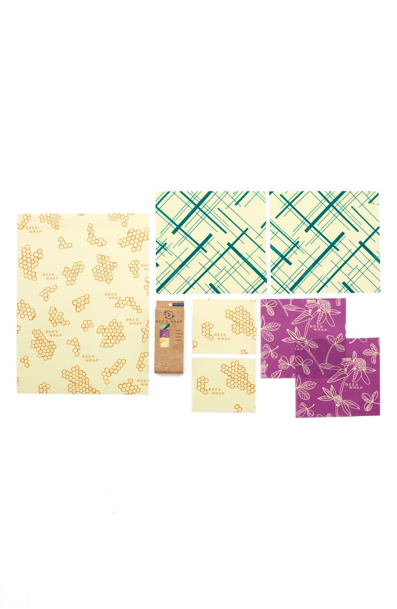 Bee's Wrap Food Storage Wraps Variety Pack, Alternate, color, 