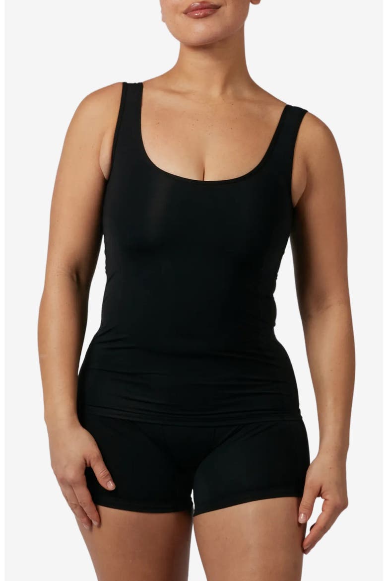 Compression Plus Tank, Main, color, BLACK