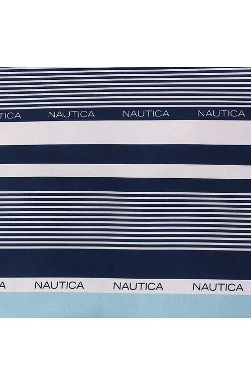Nautica Elliot Comforter & Sham Set In Captains Blue