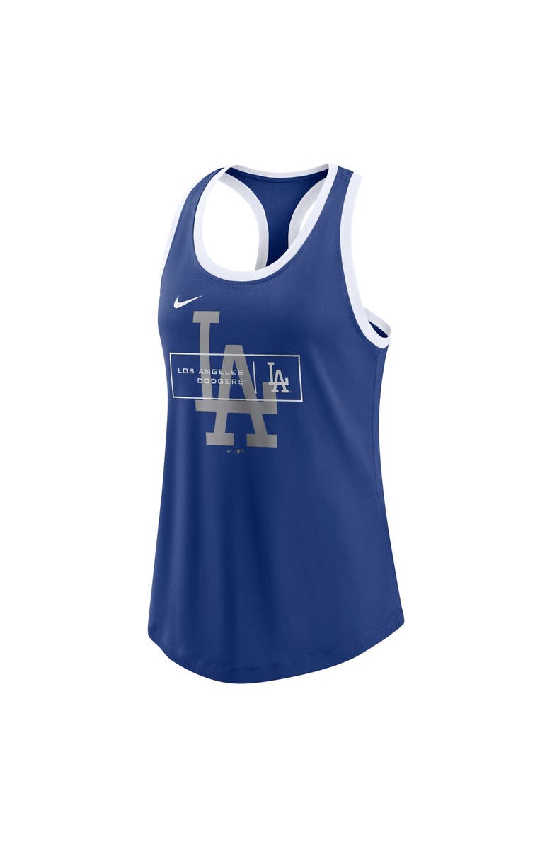 Nike Women's Nike Royal Los Angeles Dodgers X-Ray Racerback Performance Tank Top, Alternate, color, 