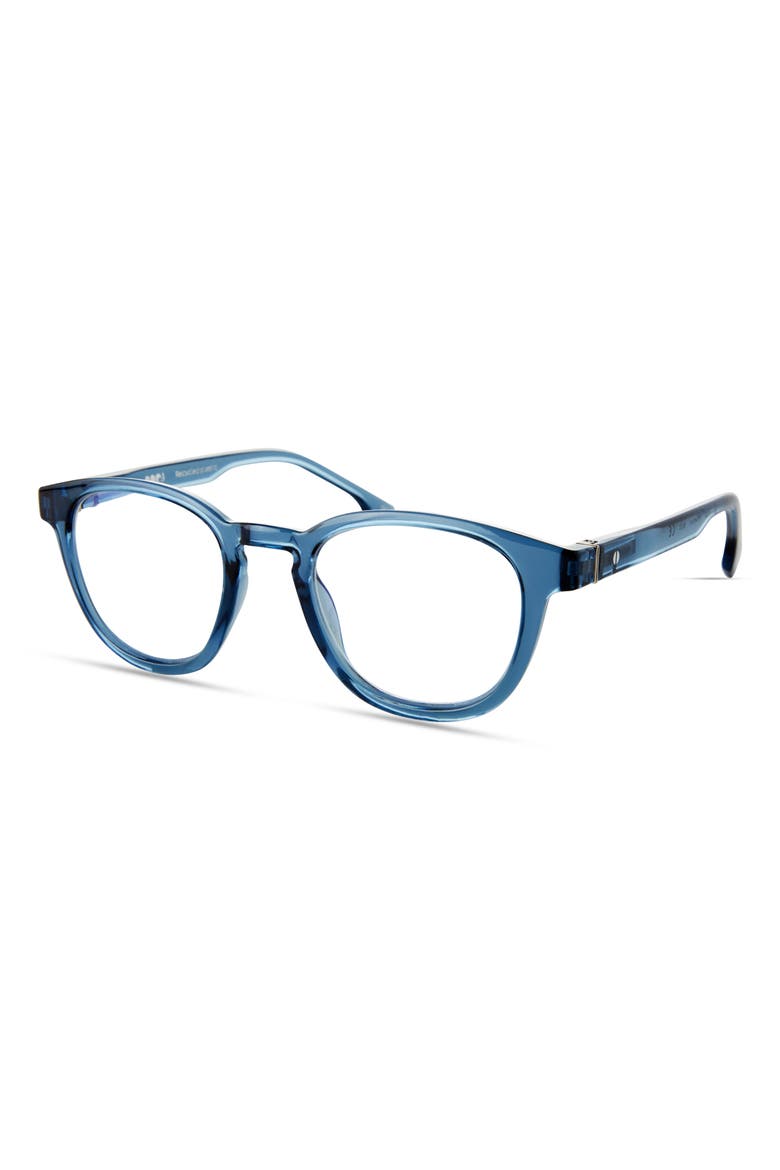 Helvetica Reading Glasses, Alternate, color, BLUE