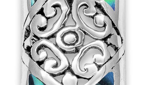 Samuel B. Sterling Silver Mother Of Pearl Bar Earrings In Metallic