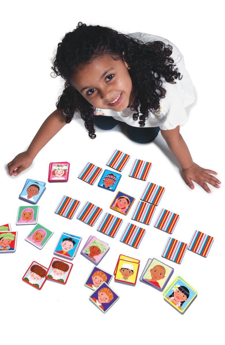 eeBoo Never Forget a Face Matching Game, Alternate, color, 
