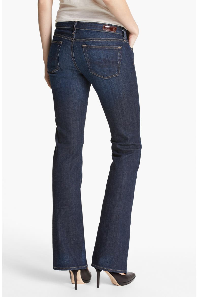 'Angelina' Bootcut Jeans, Alternate, color, CREST BLUE