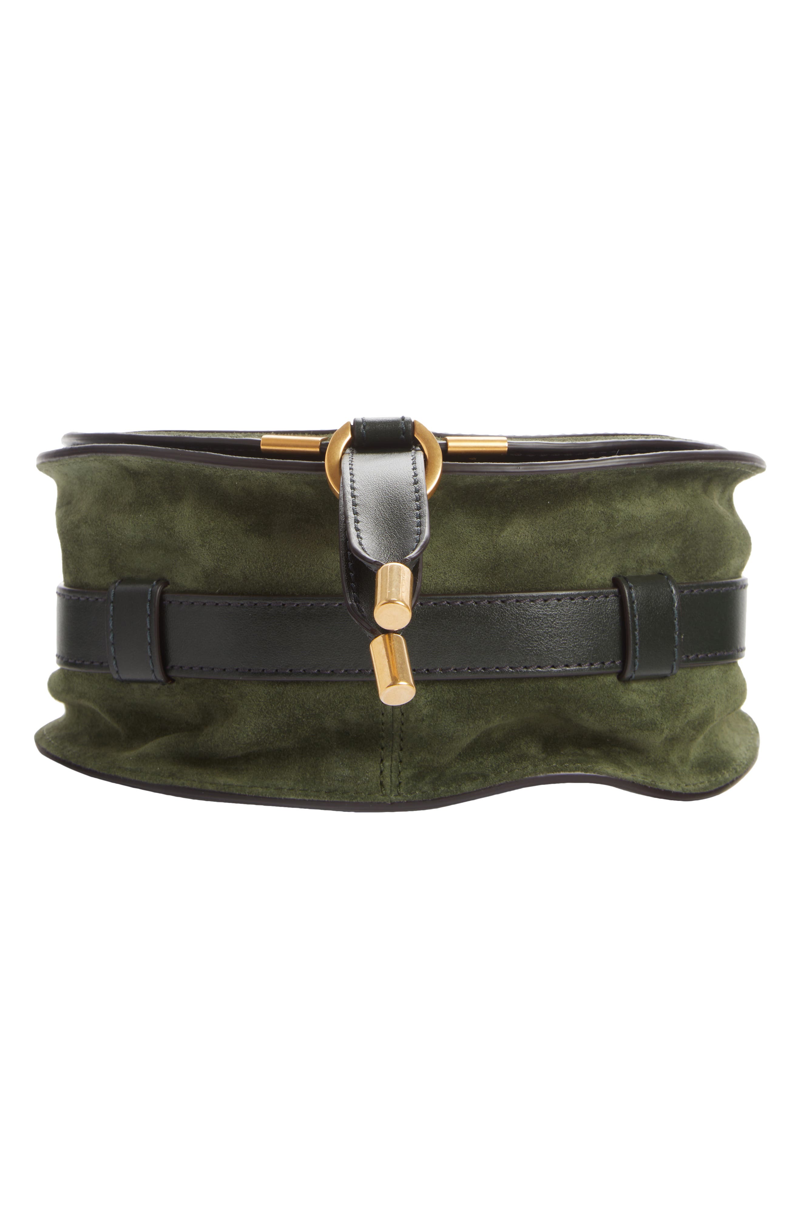 Chloé Small Marcie Suede Crossbody Bag, Alternate, color, 
