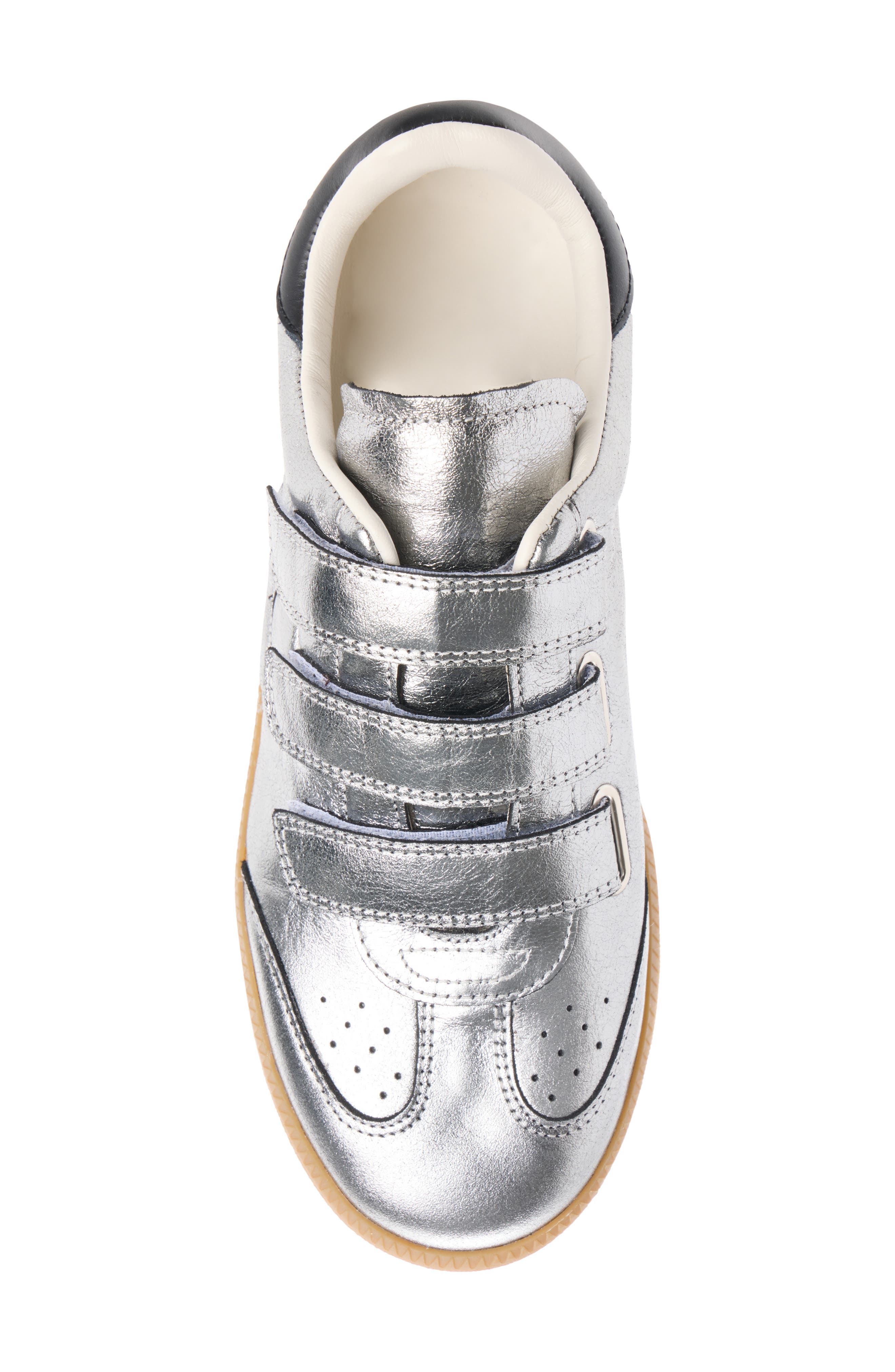 Isabel Marant Beth Low Top Sneaker, Alternate, color, Gun Metal