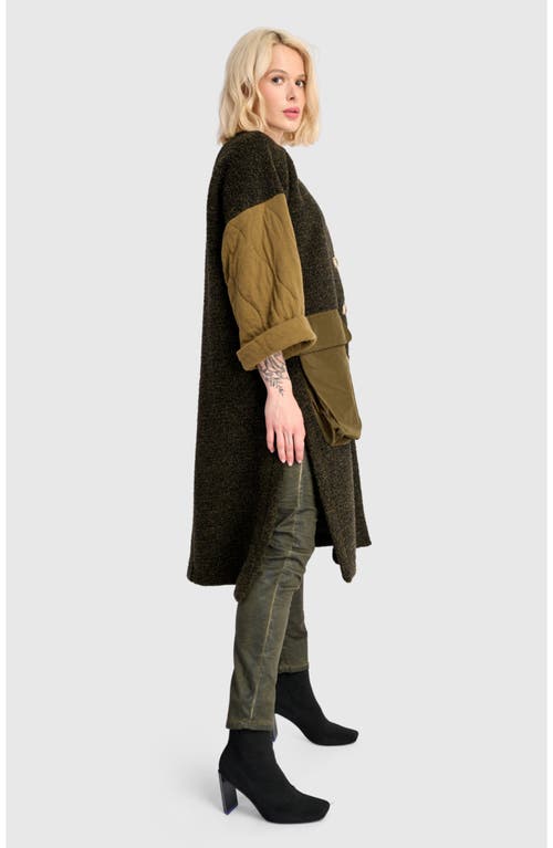 Alembika Citadel Coat In Brown