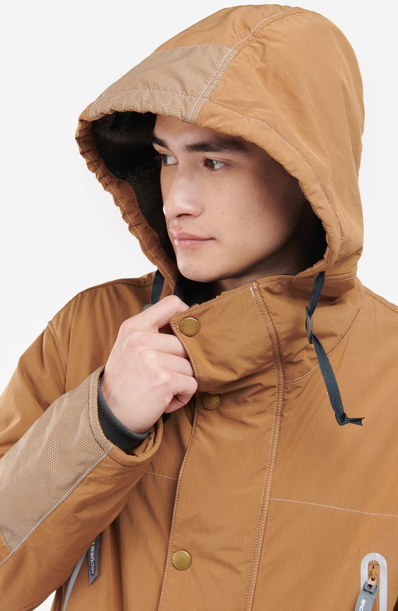 Barbour x And Wander Waterproof Hooded Coat | Nordstromrack