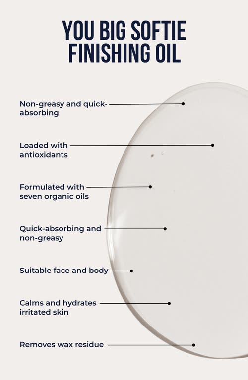 CRYBABY WAX CRYBABY WAX YOU BIG SOFTIE POST-WAX FINISHING OIL 