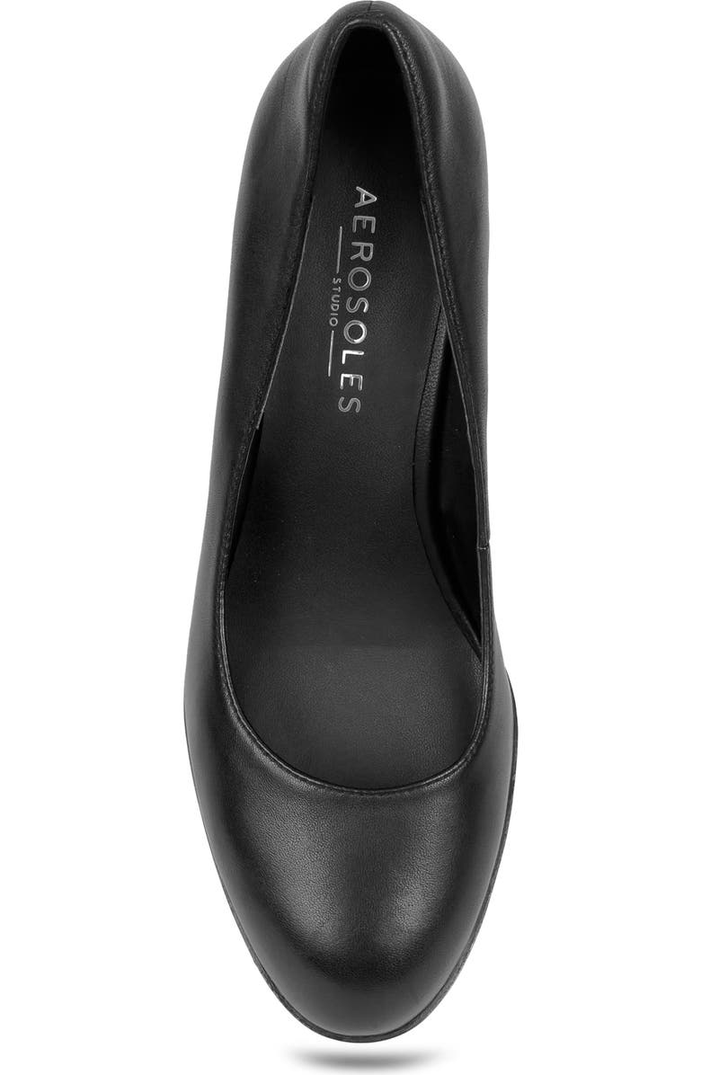 Aerosoles Zarina Platform Pump, Alternate, color, Black Leather