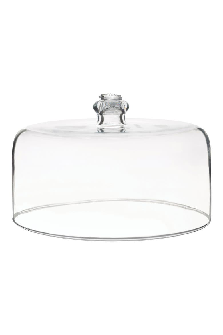Berry & Thread Glass Cake Dome, Main, color, CLEAR