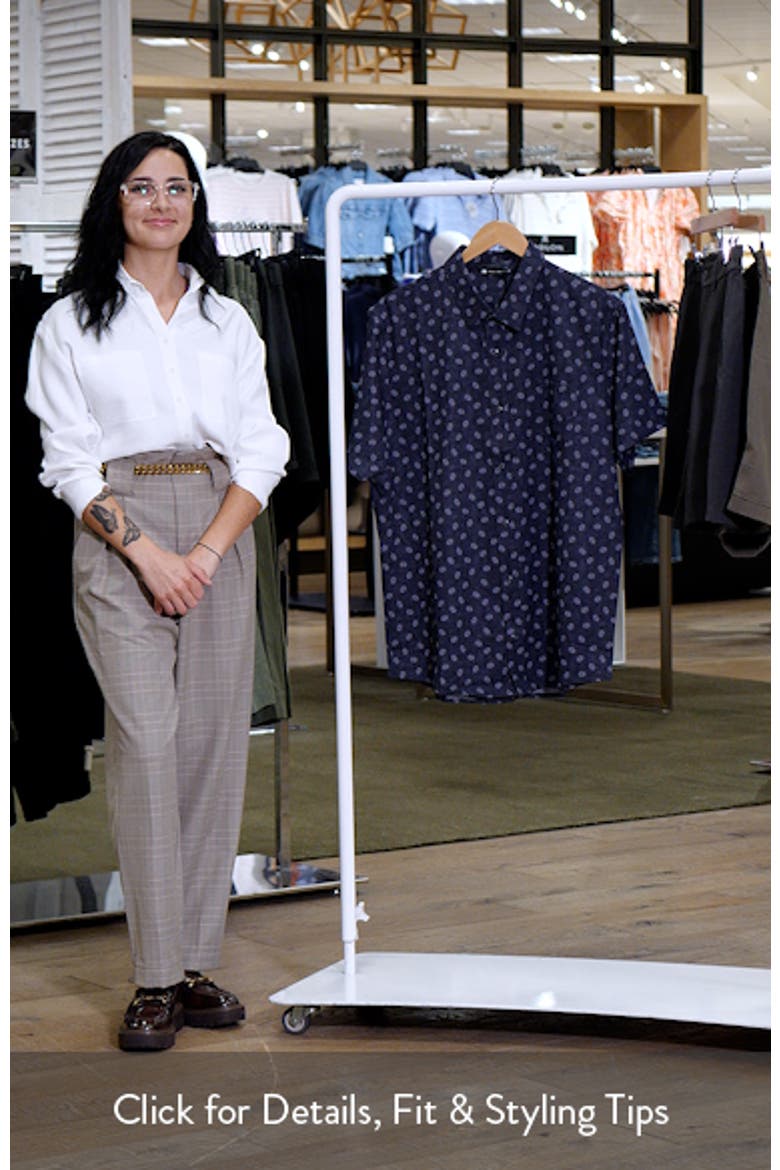 Grey Wind Short Sleeve Button-Up Shirt video