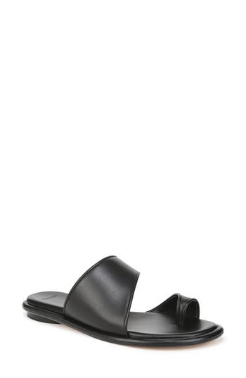 Vince Lukas Slide Sandal In Black