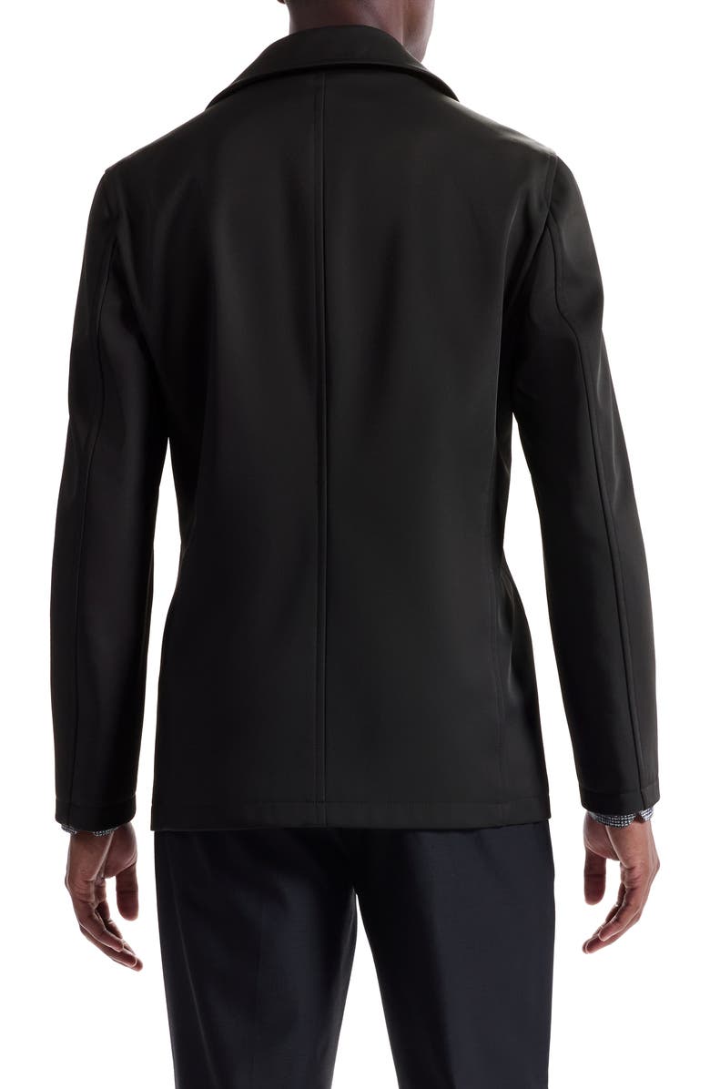 Bugatchi Water Repellent Field Jacket, Alternate, color, Black