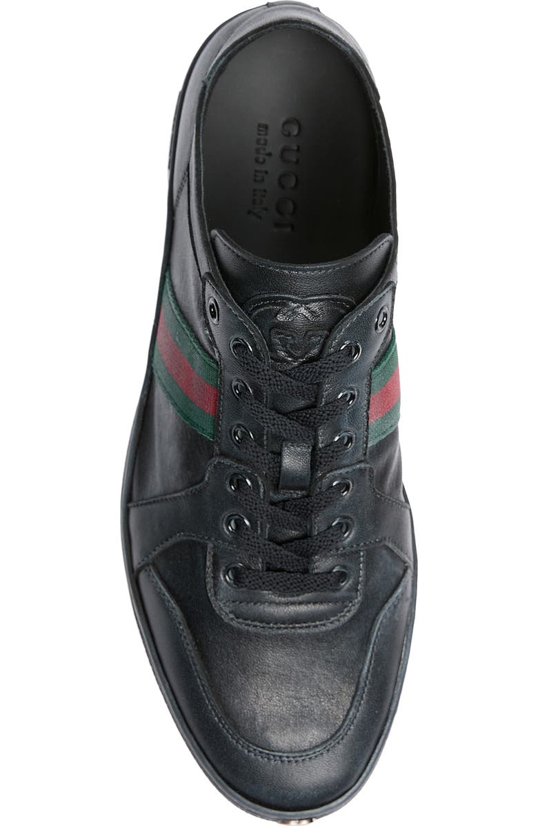 Gucci Coda Low Top Sneaker, Alternate, color, Black