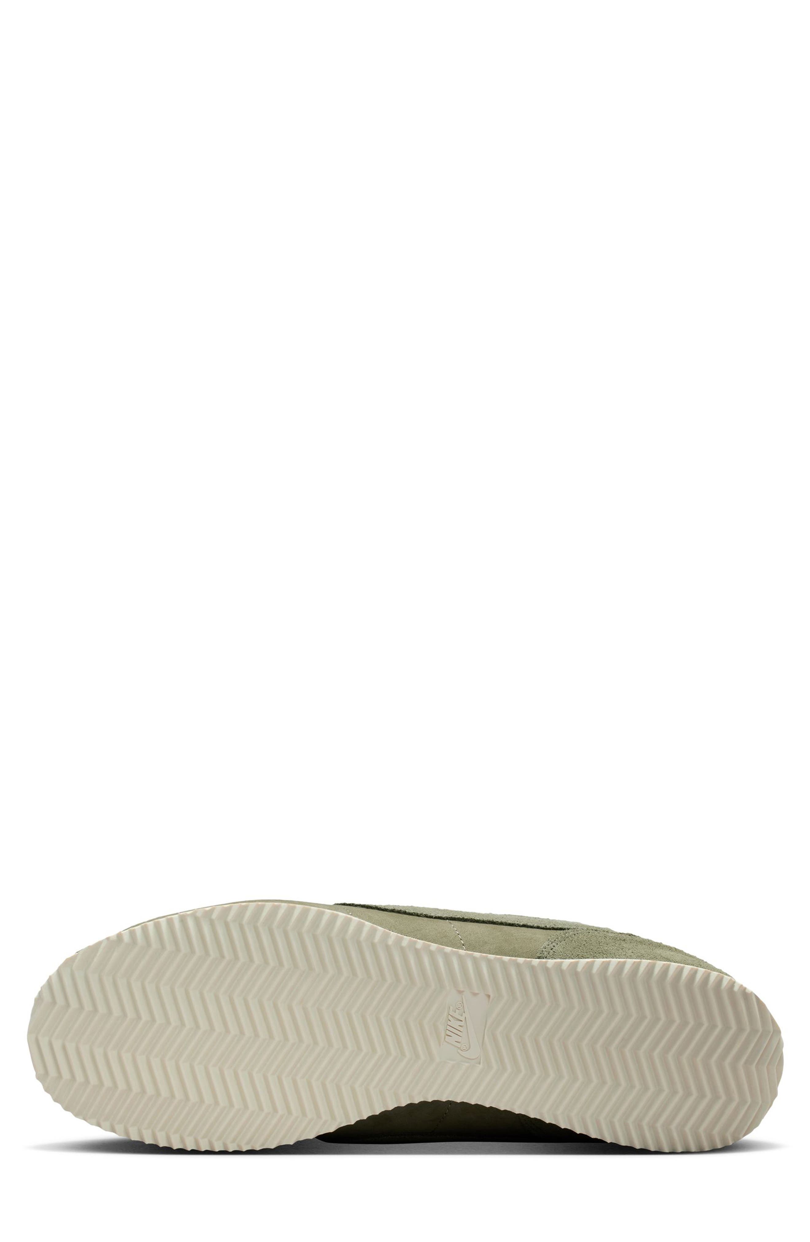 Nike Cortez Premium Sneaker, Alternate, color, 301 Slvrsg/Slvrsg