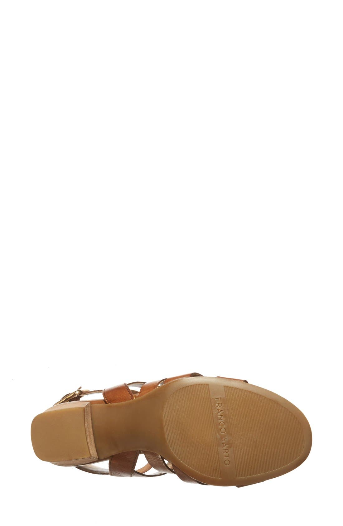 Franco Sarto 'Montage' Leather Sandal, Alternate, color, 