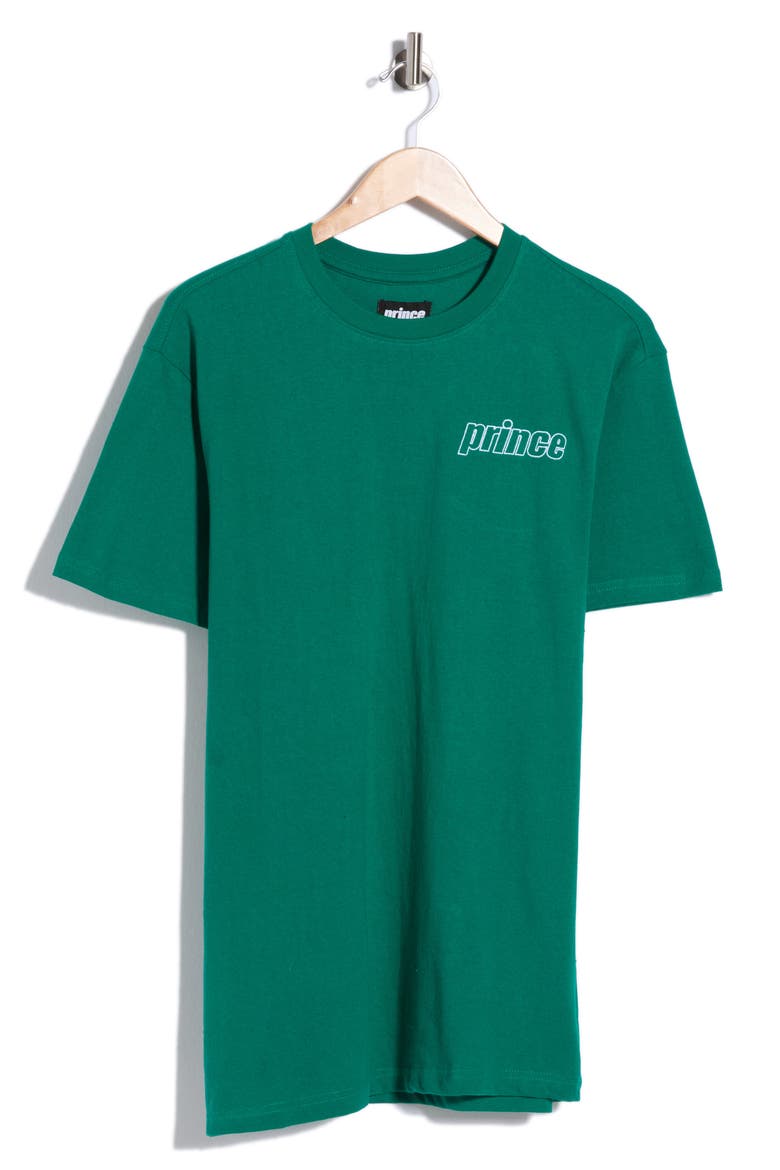 Logo Cotton Blend Graphic T-Shirt, Alternate, color, GREEN