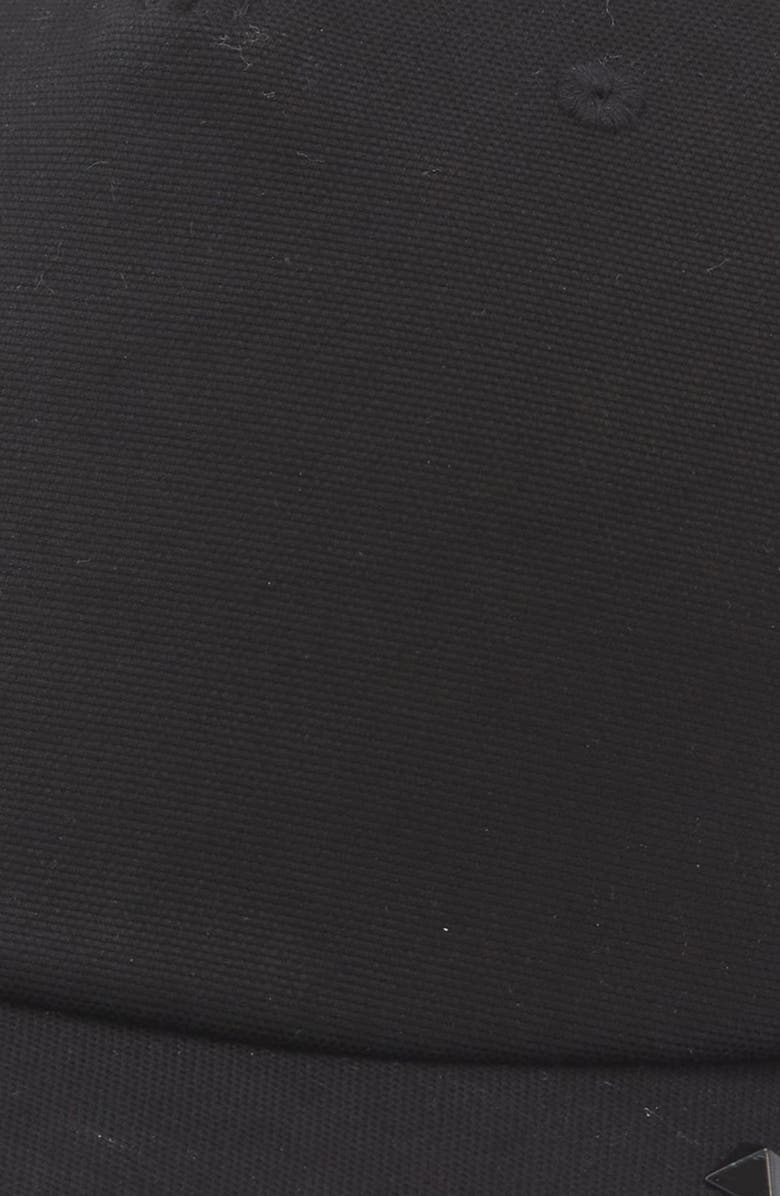 Valentino Garavani Rockstud Baseball Cap, Alternate, color, 