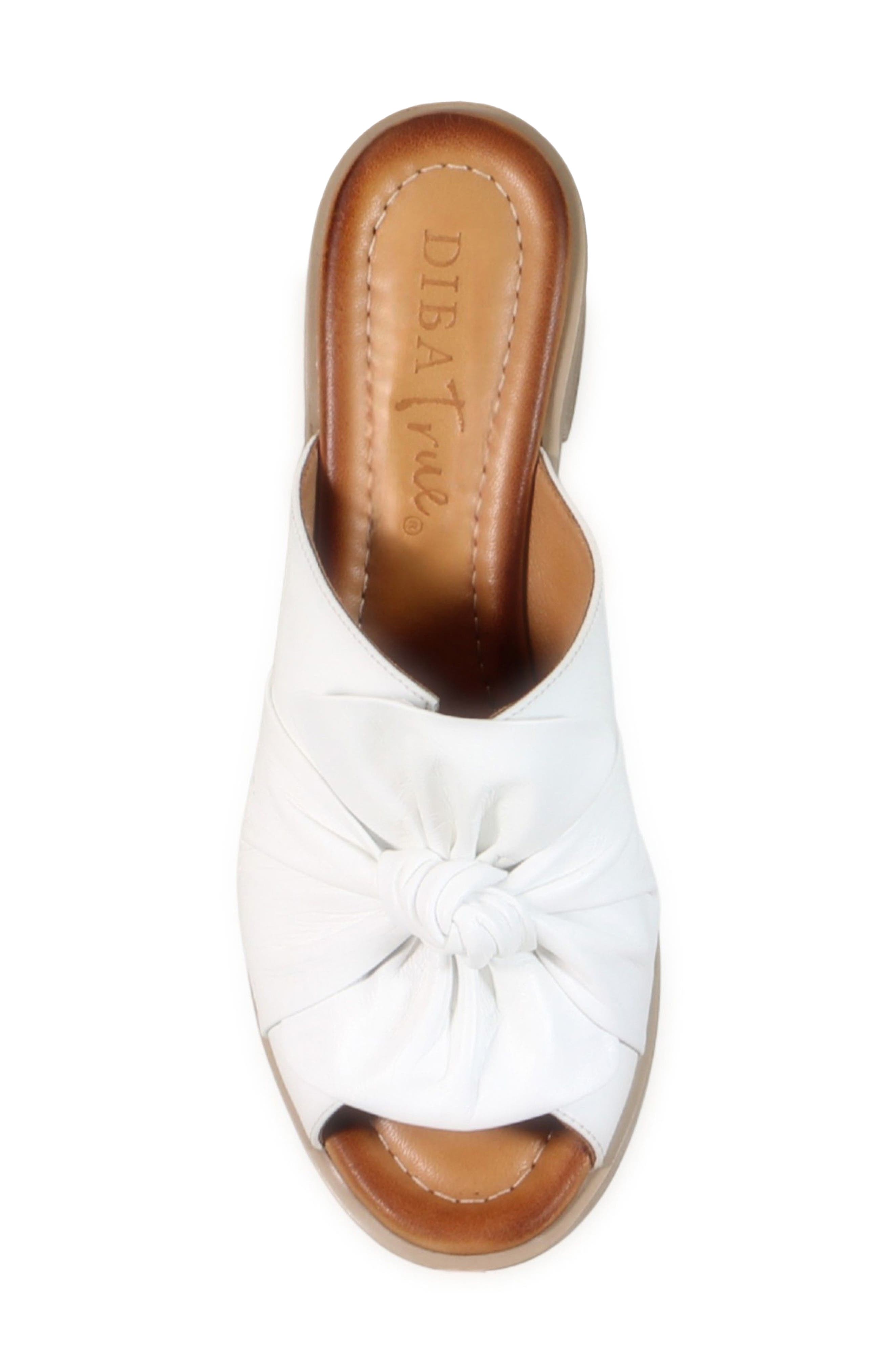 Diba True Know How Block Heel Sandal, Alternate, color, White