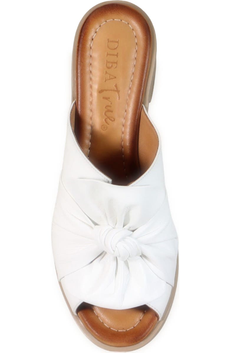 Diba True Know How Block Heel Sandal, Alternate, color, White