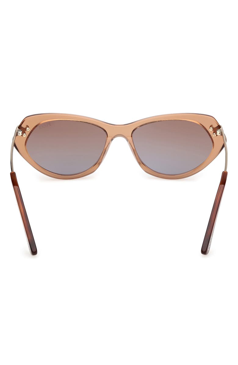 Emilio Pucci 56mm Geometric Sunglasses, Alternate, color,