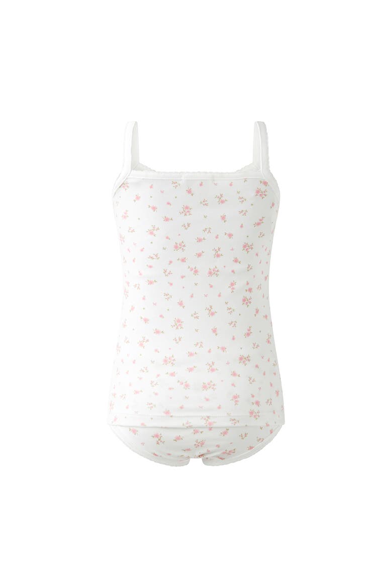 Pima Floral Underwear Set, Alternate, color, Pink