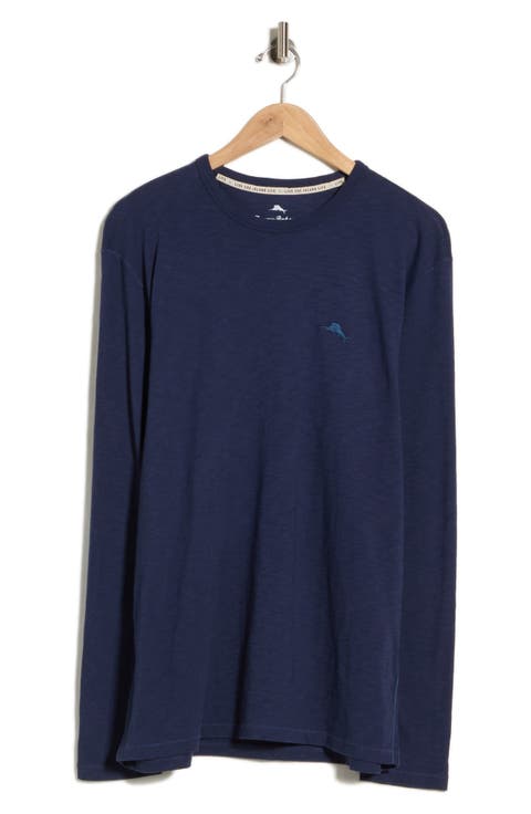 Tropic Tiles Long Sleeve Cotton T-Shirt