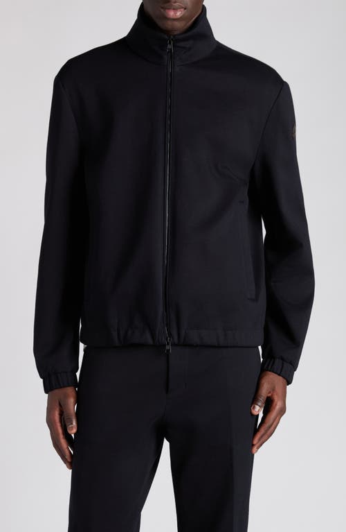 Moncler Simorre Cotton-blend Jacket In Black