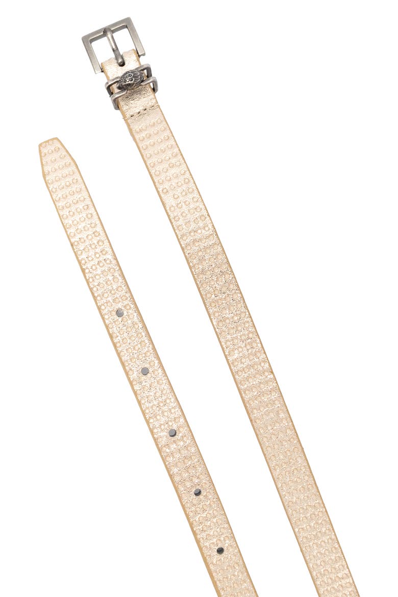 Crystal Embellished Belt, Alternate, color, GOLD