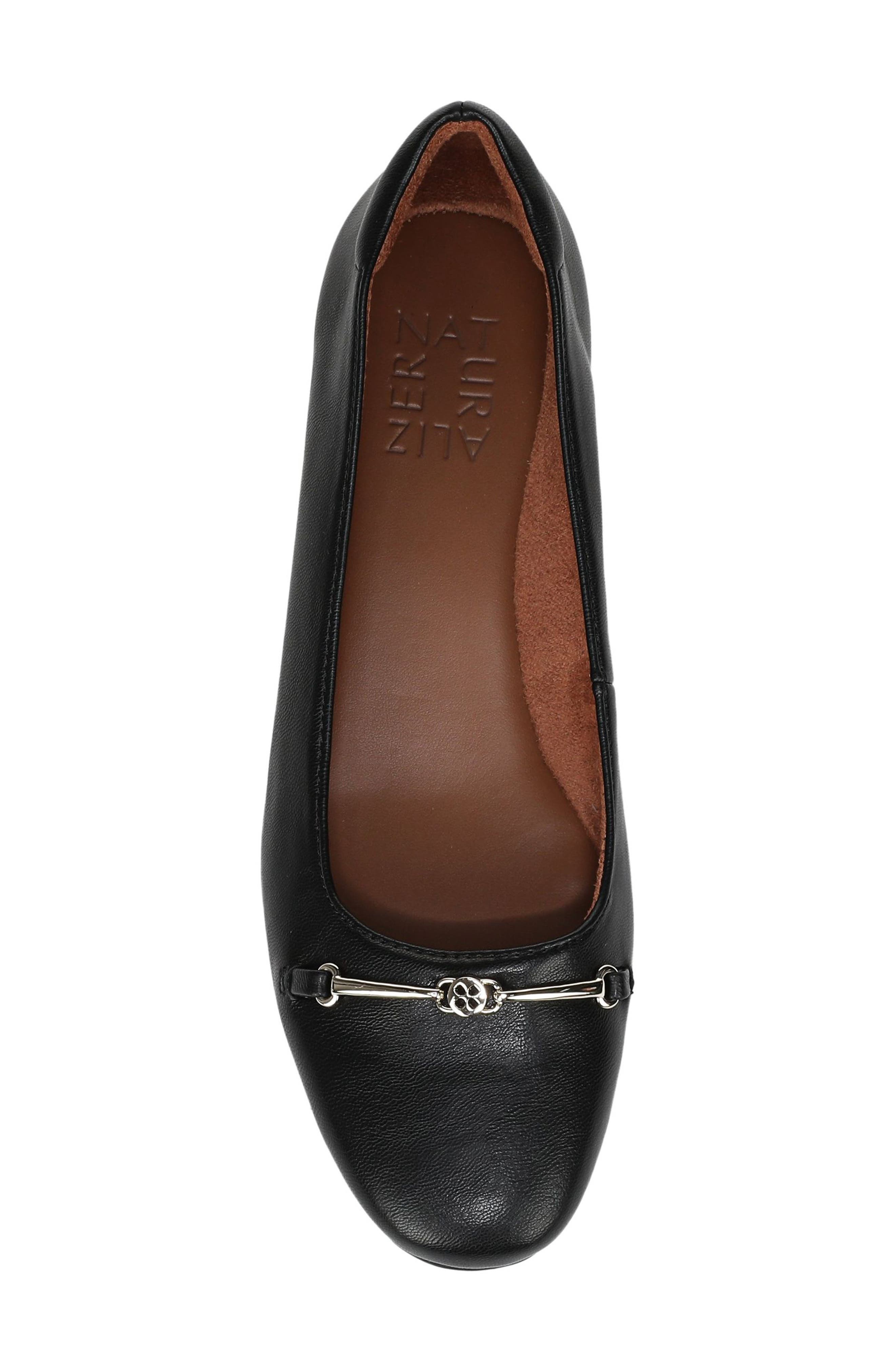 Kendall Flat, Alternate, color, BLACK FAUX LEATHER