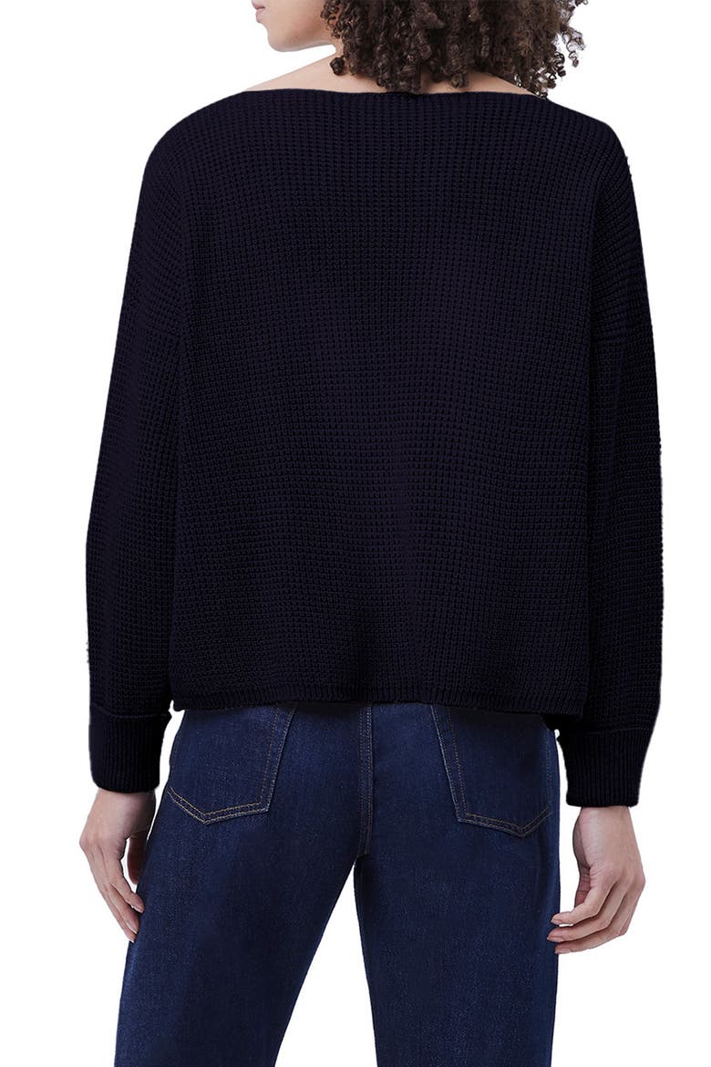 Mozart Waffle Knit Sweater, Alternate, color, UTILITY BLUE
